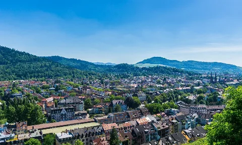 Fassadenreinigung in Freiburg im Breisgau